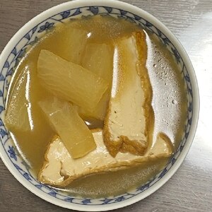 ホッとする味✨大根と厚揚げの薄味煮【和食・副菜】